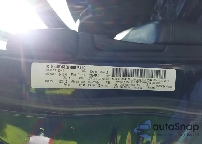 1C4RJFAG0CC178464: 43924855