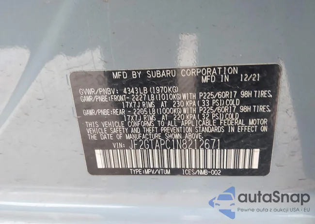 JF2GTAPC1N8212671: 43924873