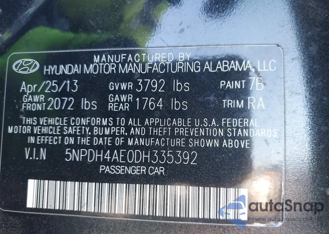 5NPDH4AE0DH335392: 43925213