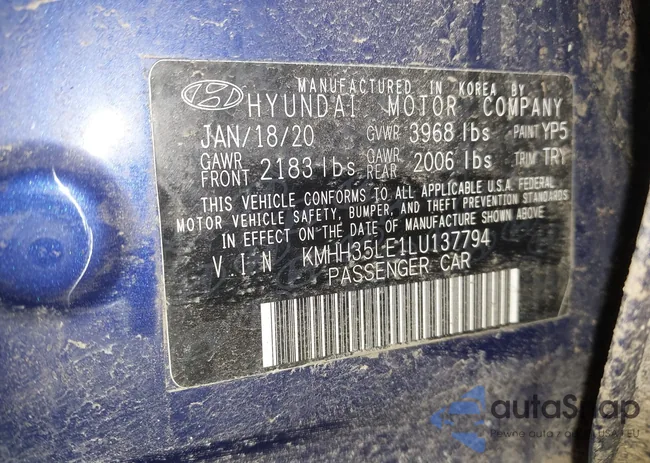 KMHH35LE1LU137794: 43925300