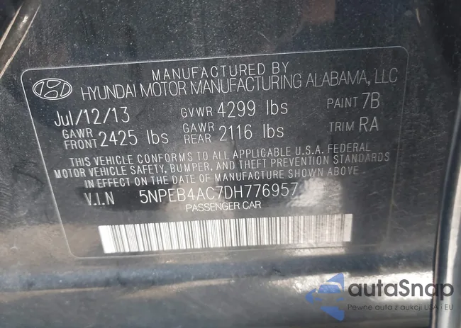 5NPEB4AC7DH776957: 43924524