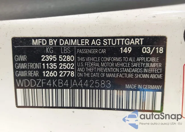 WDDZF4KB4JA442583: 43924579