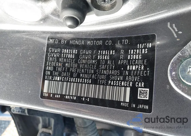 JHMFC1F38KX003956: 43924640