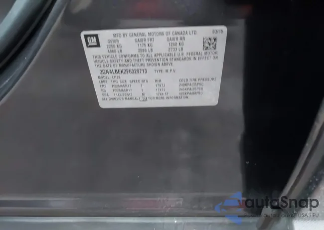 2GNALBEK2F6329713: 43925775