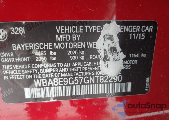 WBA8E9G57GNT82290: 43926018