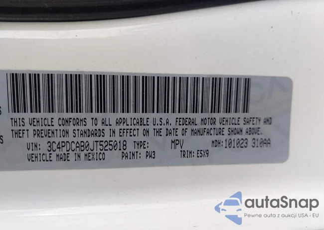 3C4PDCAB0JT525018: 43925592