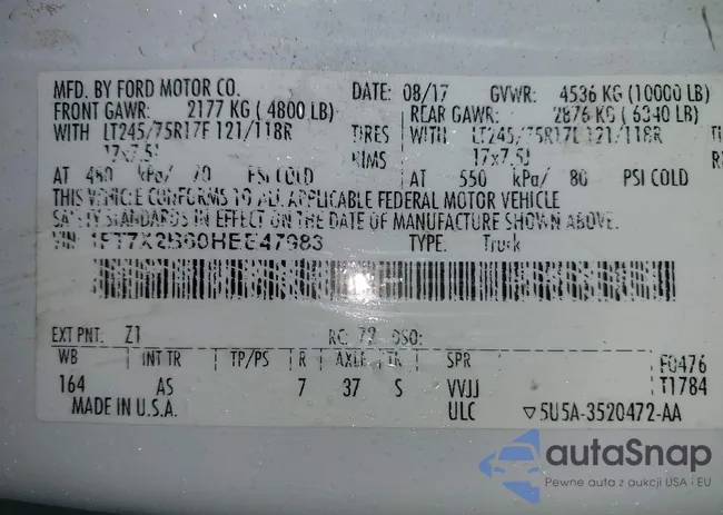 1FT7X2B60HEE47983: 43925665