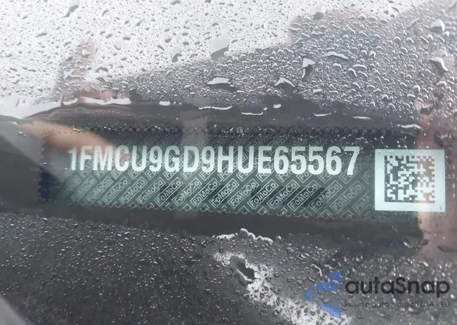 1FMCU9GD9HUE65567: 43927139