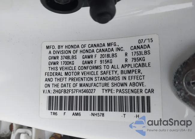 2HGFB2F57FH546027: 43926449