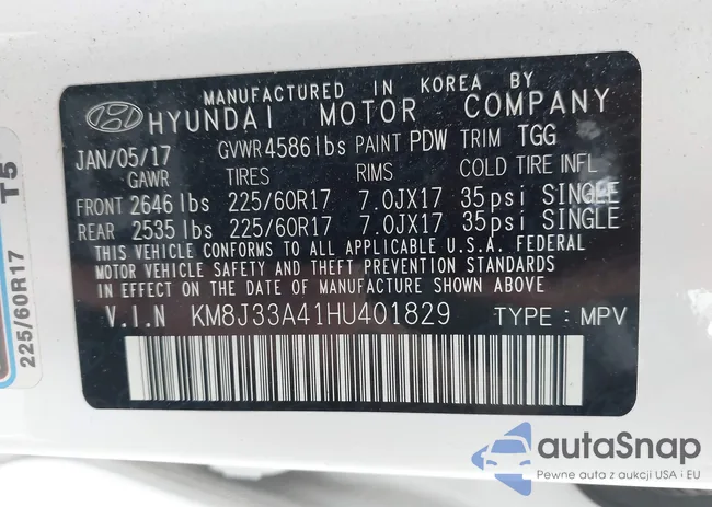 KM8J33A41HU401829: 43928114