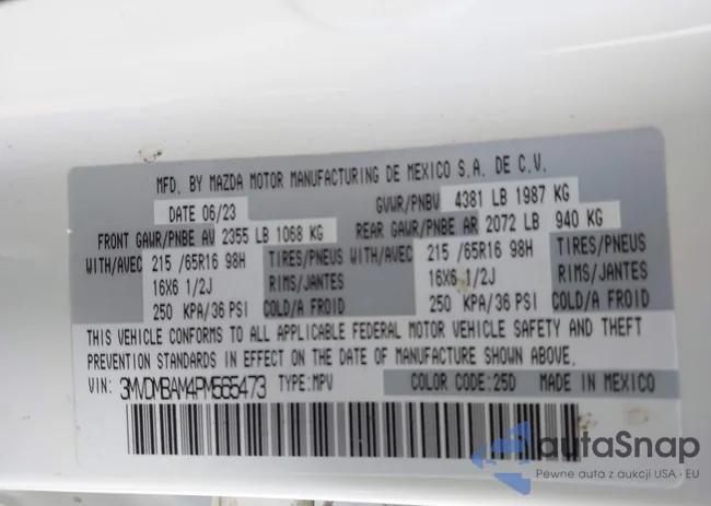 3MVDMBAM4PM565473: 43928145