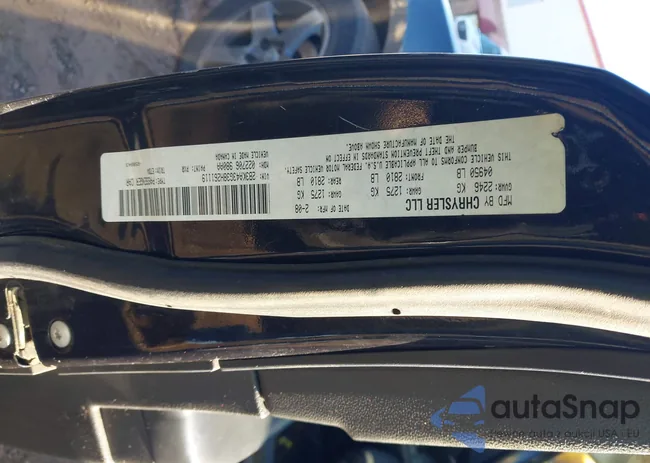 2B3KA43G38H261119: 43928170