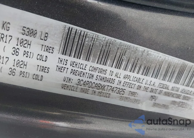 3C4PDCABXKT747325: 43928189