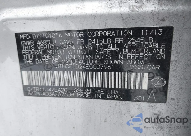 JTHCF1D24E5007961: 43927569