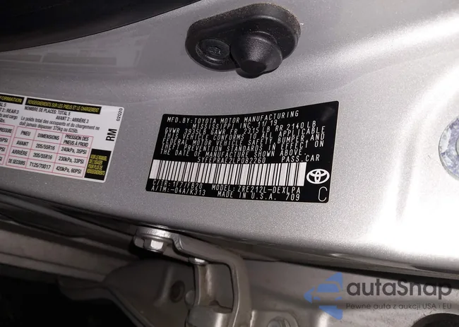 5YFEPRAE2LP082260: 43927624