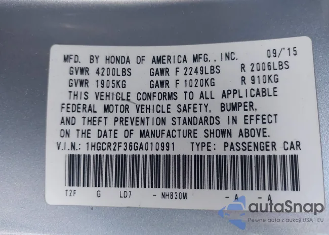 1HGCR2F36GA010991: 43928787