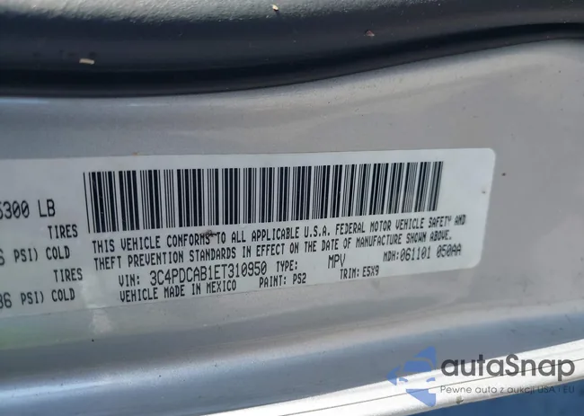 3C4PDCAB1ET310950: 43928816