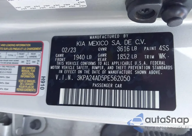 3KPA24AD5PE562050: 43928832