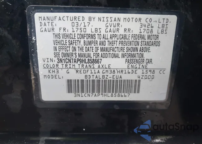 3N1CN7AP9HL858667: 43929313