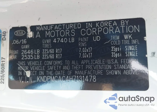 KNDPMCAC4H7131478: 43928452