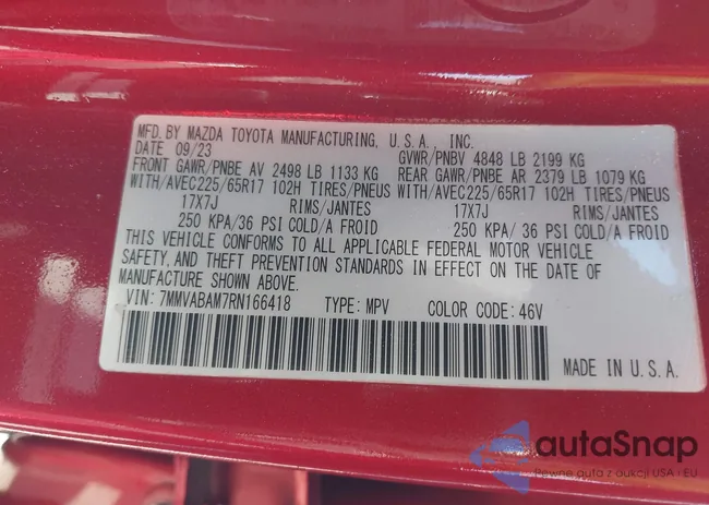 7MMVABAM7RN166418: 43928460