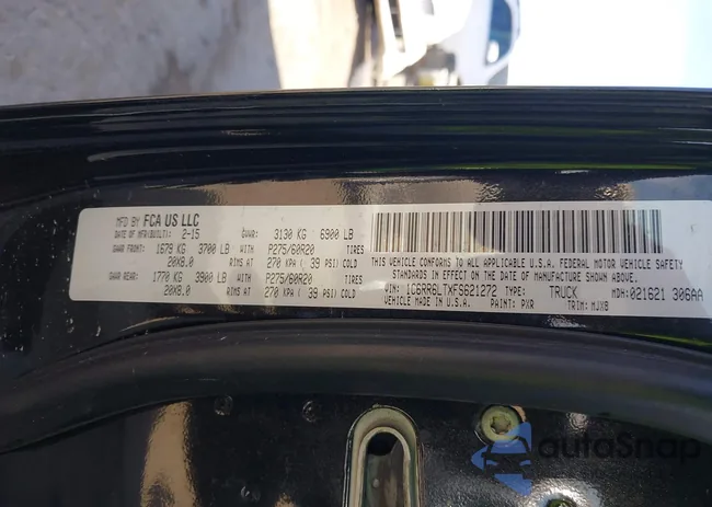 1C6RR6LTXFS621272: 43929808