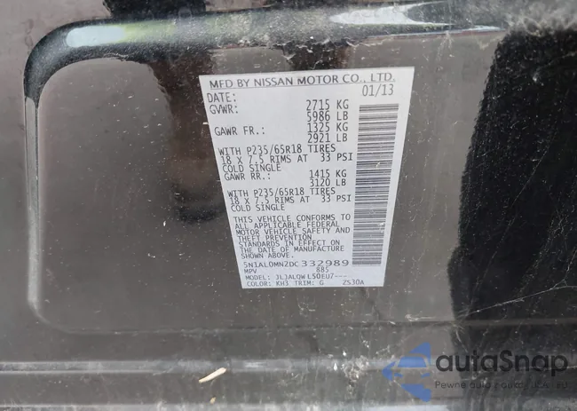 5N1AL0MN2DC332989: 43929853