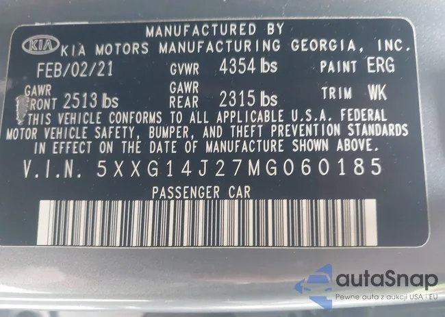 5XXG14J27MG060185: 43929938