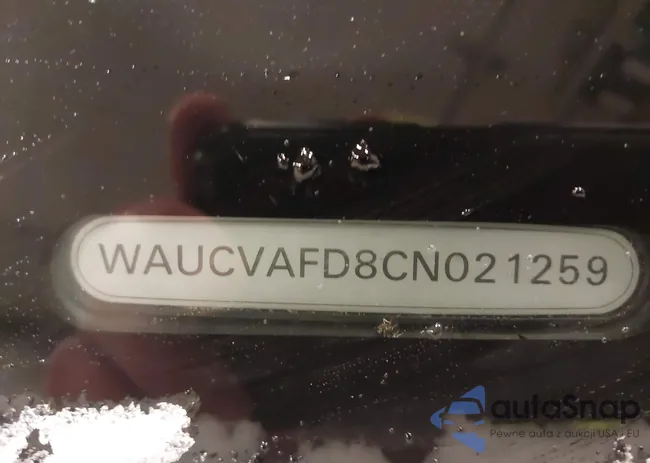 WAUCVAFD8CN021259: 43930029