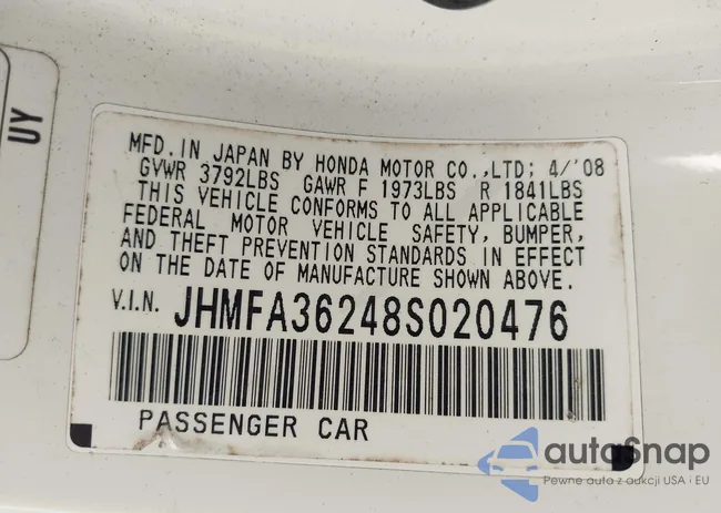 JHMFA36248S020476: 43930193