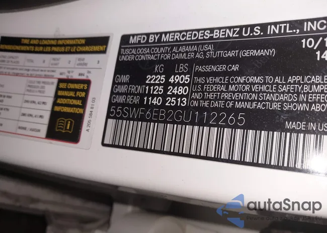 55SWF6EB2GU112265: 43930273