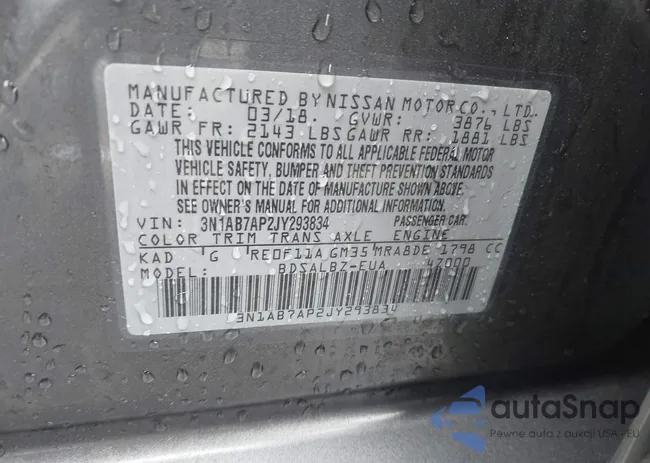 3N1AB7AP2JY293834: 43930340