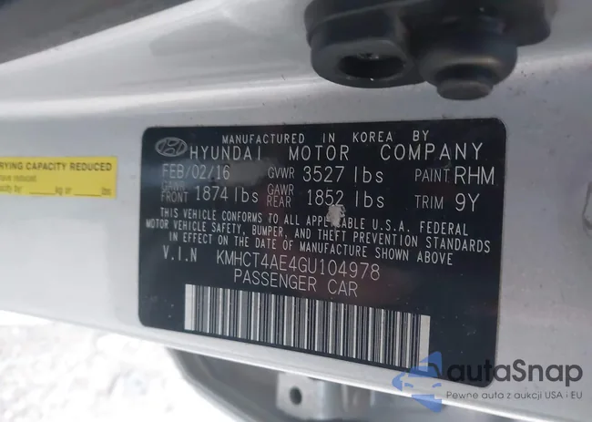 KMHCT4AE4GU104978: 43929526