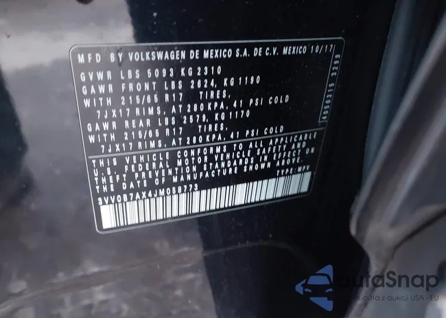 3VV0B7AX4JM058773: 43929560