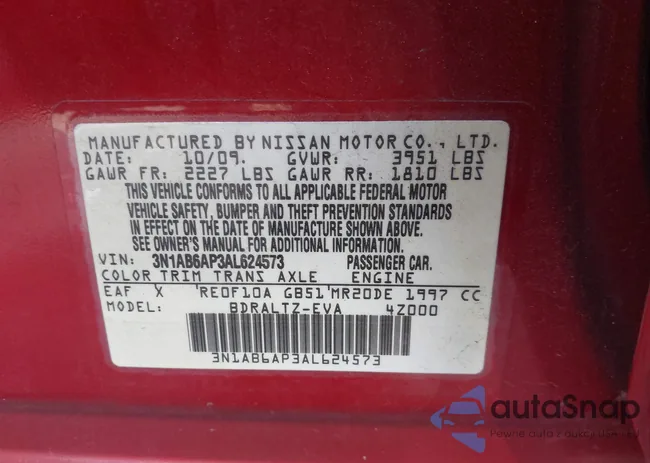 3N1AB6AP3AL624573: 43929724