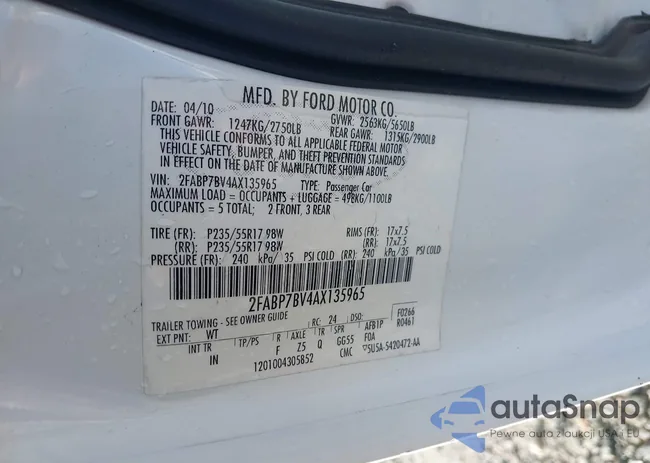 2FABP7BV4AX135965: 43931070