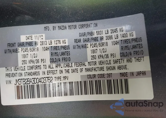 JM3TB2BA3D0403752: 43931083