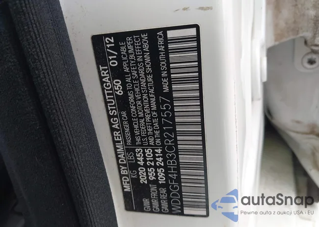 WDDGF4HB3CR217557: 43930691