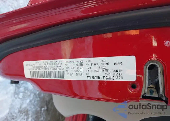 2C4RDGDG3CR200425: 43932371