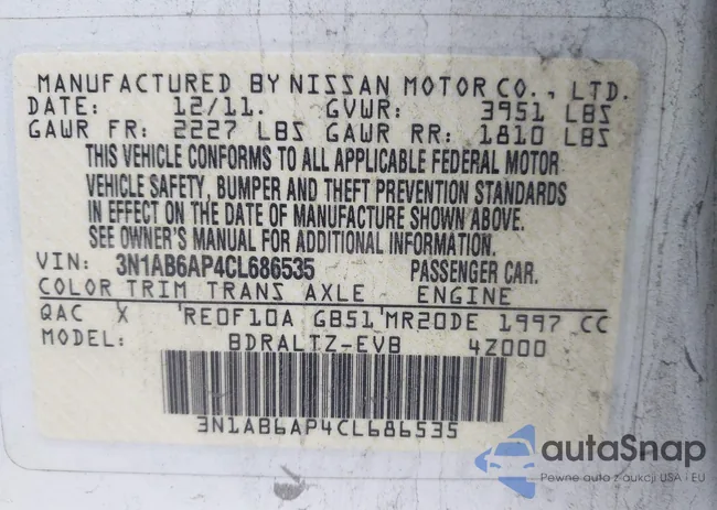 3N1AB6AP4CL686535: 43931456