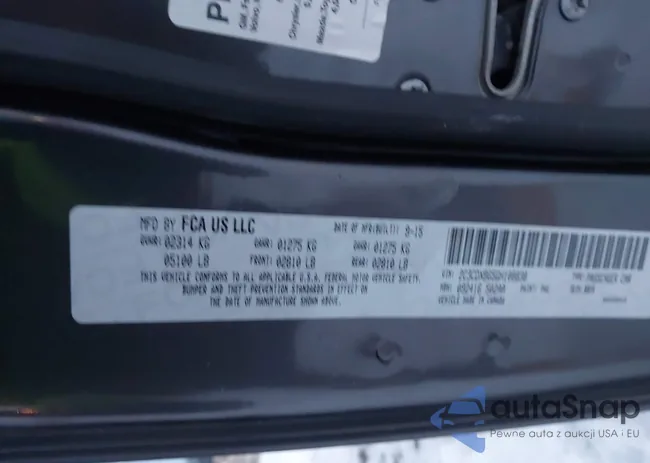 2C3CDXBG5GH108838: 43932967