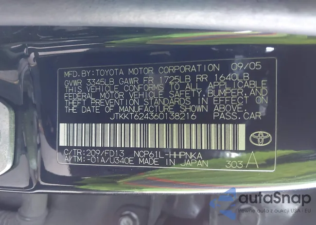 JTKKT624360138216: 43933177