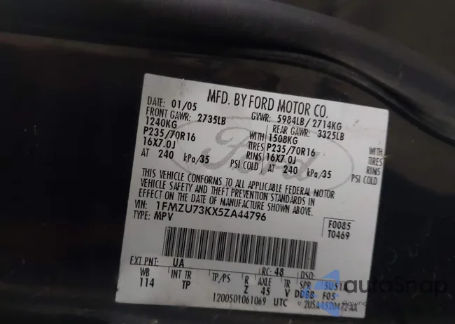 1FMZU73KX5ZA44796: 43932414