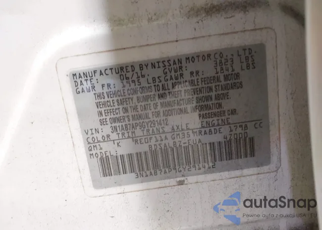 3N1AB7AP9GY291412: 43932460