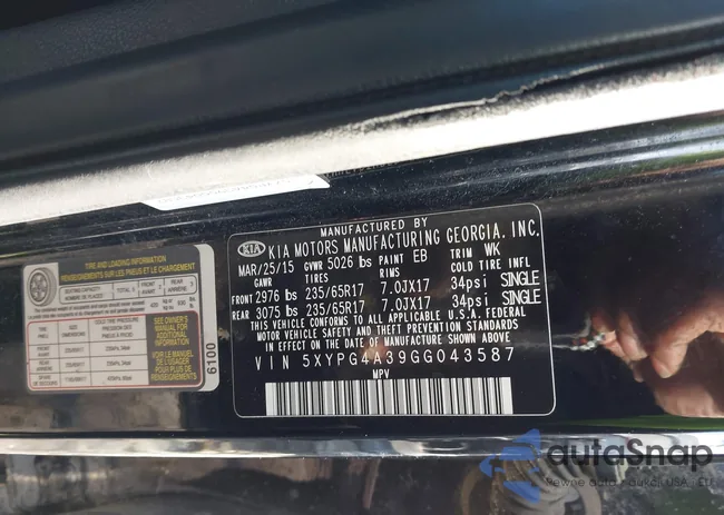 5XYPG4A39GG043587: 43932667