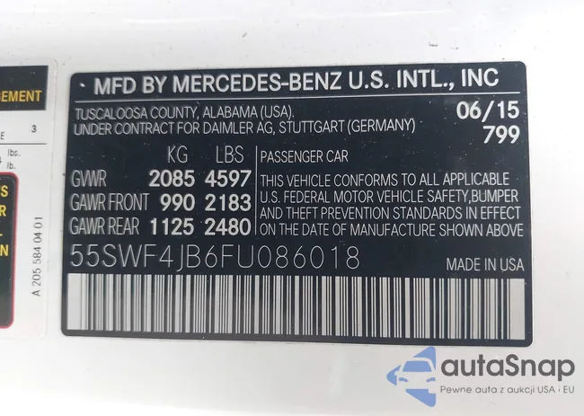 55SWF4JB6FU086018: 43932699