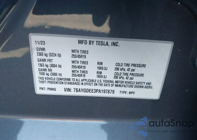 7SAYGDEE3PA197879: 43933401