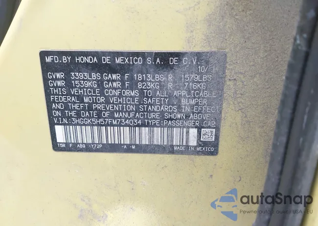 3HGGK5H57FM734034: 43935032