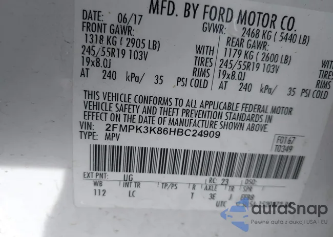 2FMPK3K86HBC24909: 43935234