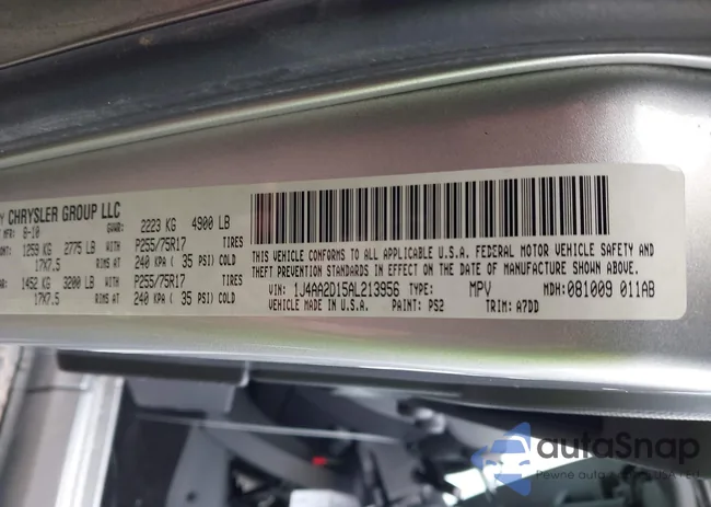 1J4AA2D15AL213956: 43935255